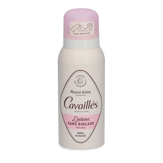Cavaillès L'Intime Sem Enxaguamento Espuma Íntima Extra Suave 100 ml