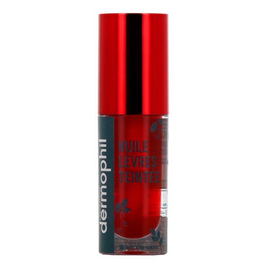 Dermophil Indien Óleo Labial com Cor Vermelho 5 ml