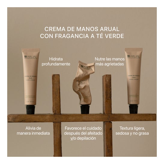 Arual Crema de Manos Té Verde 30ml