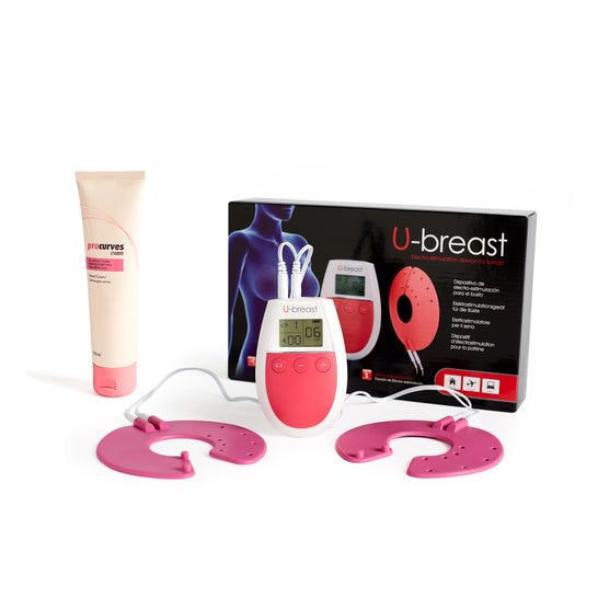 U-Breast Estimulação Elétrica + Procurves Plus Creme 100ml