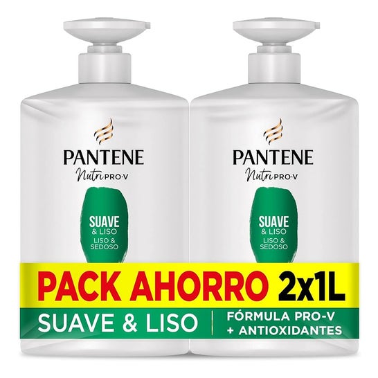 Pantene Nutri Pro-V Soft & Smooth Shampoo Set 2x1000ml