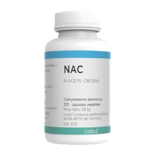 Nac N Acetyl Cysteine 120caps Codival Nac N Acetyl Cysteine Nac N Acetyl Cysteine 120caps Codival Nac N Acetyl Cysteine
