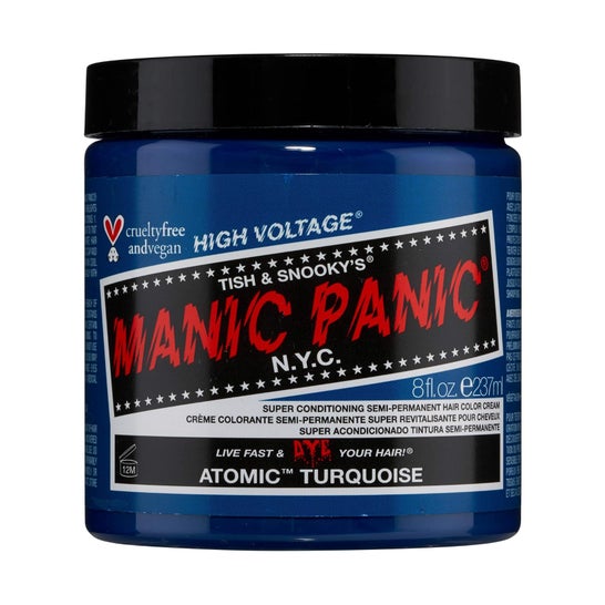 Manic Panic High Voltage Atomic Turquoise Vegan 237ml