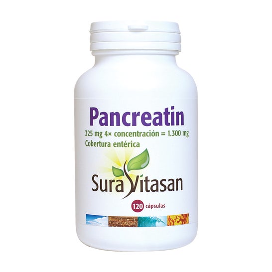 Sura Vitasan Pancreatina 120 Cápsulas