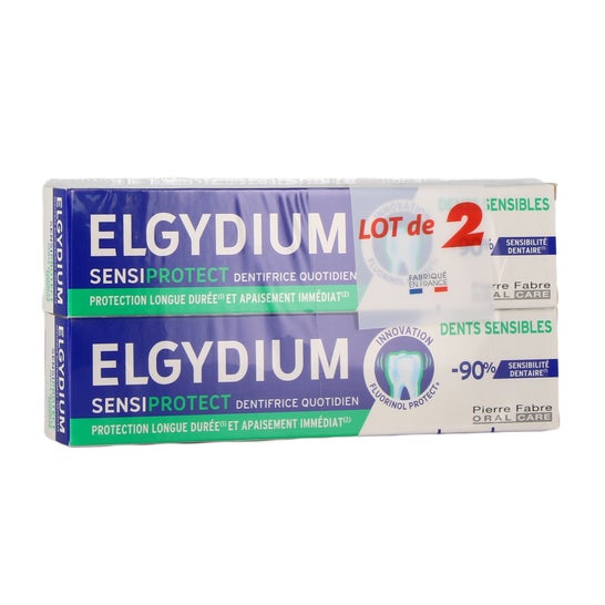 Elgydium Pasta Dentífrica Sensiprotect 2x75 ml