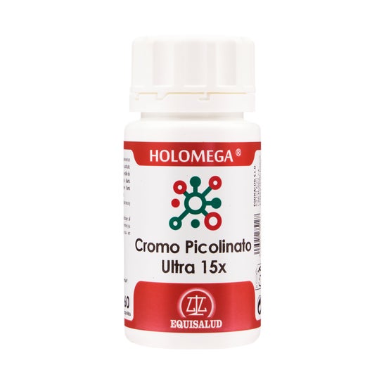 Equisalud Holomega Cromo Picolinato Ultra 15x 60 cápsulas