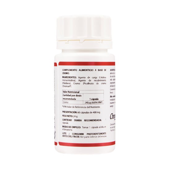 Equisalud Holomega Cromo Picolinato Ultra 15x 60 cápsulas