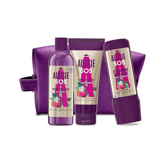 Aussie SOS Kiss Of Life Hair Treatment Set