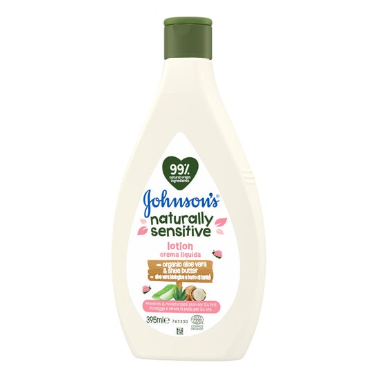 Johnson's Loción Naturally Sensitive 395ml