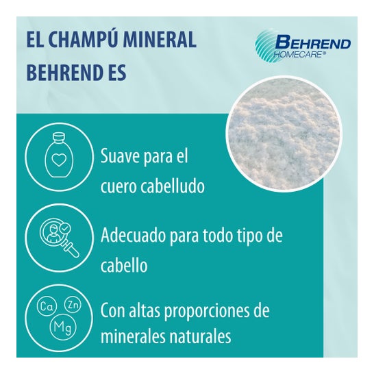 Behrend Homecare Champô Mineral 250ml