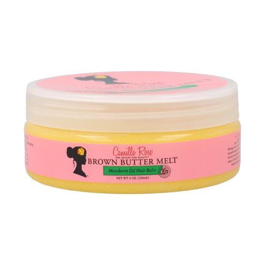 Camille Rose Brown Butter Melt Mandarin Oil Hair Balm 120ml