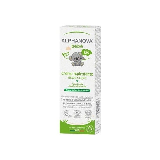 Creme Hidratante Alphanova Bebe 75ml