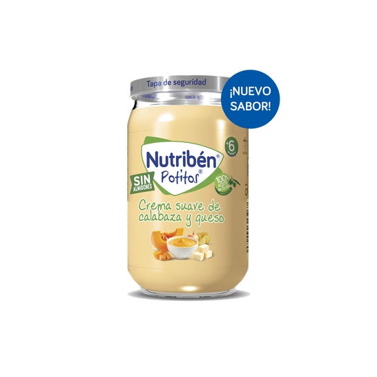 Nutriben Potitos Creme Suave Queijo de Abóbora 235 g