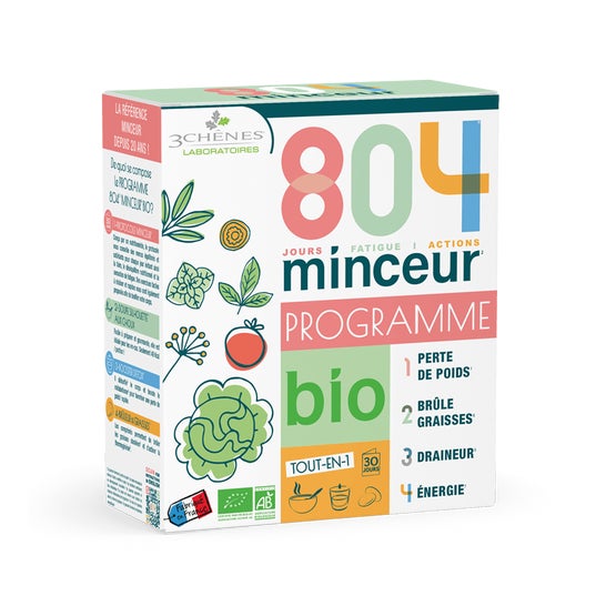 Les 3 Chênes 804 Bio Pack Programa de Emagrecimento + Tavoletta