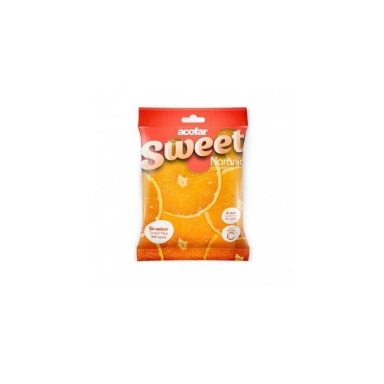 Doces de Açúcar de Açúcar sabor laranja 60g