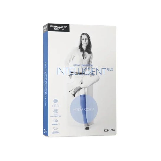 Farmalastic Novum Media Corta Intelligent Plus Compresion Normal Farmalastic Novum Media Corta Intelligent Plus Compresion Normal