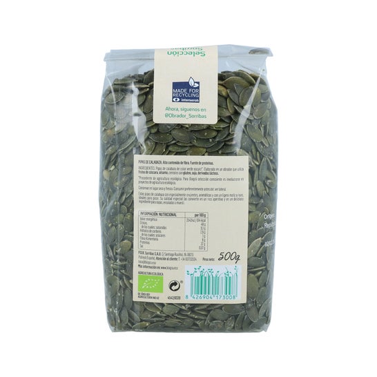 Biogra Calabaza Semillas Pipas Bio 500g