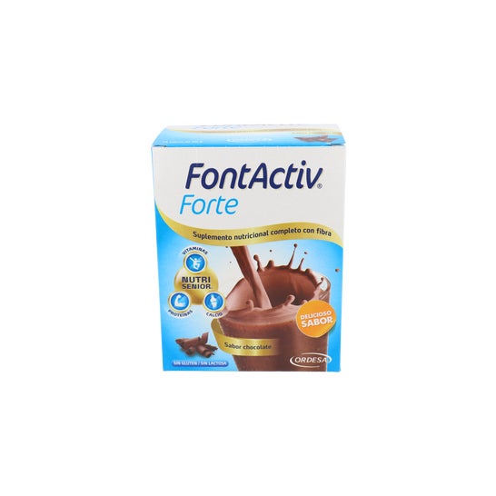 FontActiv Forte Sabor Chocolate 14 Envelopes
