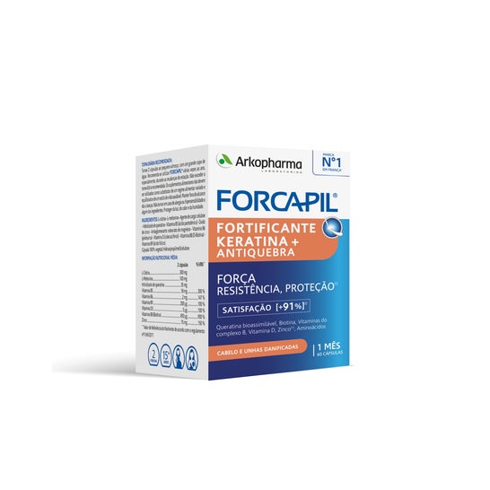 Forcapil Fortificante + Cápsula de Queratina 60
