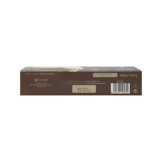 Siken Diet biscoitos de chocolate 15uds
