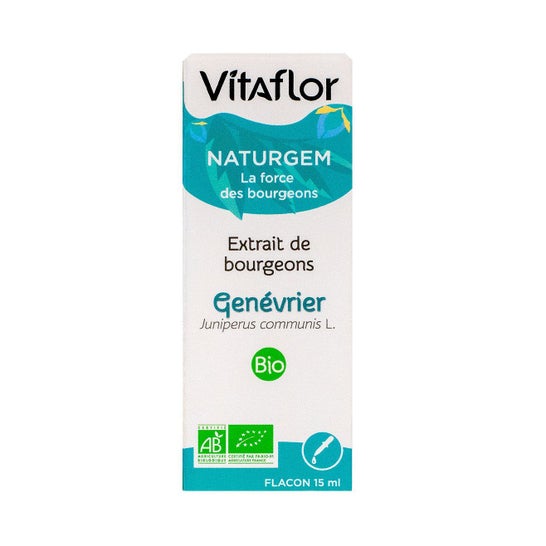 Extracto de broto de zimbro orgânico de Vitaflor 15 ml
