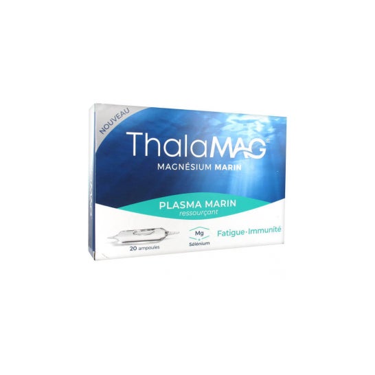 Thalamag Marine Magnesium Fatigue Imunidade à Fadiga de Magnésio 20 Ampolas
