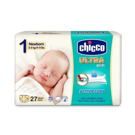 Fralda Chicco Ultrasoft 2-5Kg 27Un