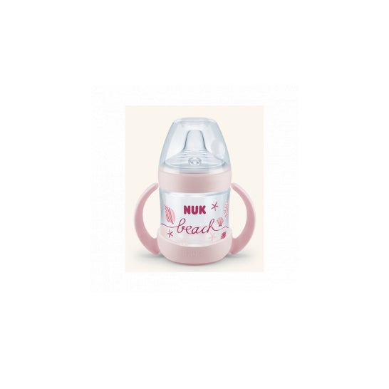 Nuk Nature Sense Beach Time Garrafa de Silicone Pp Training 150 ml