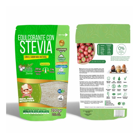 Dulcilight Sweetener com Stevia 200g