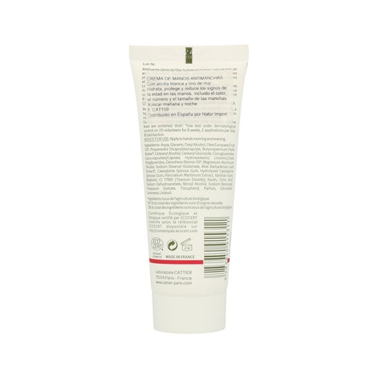 Cattier Anti-Mancha Creme para as Mãos Anti-Mancha 75ml