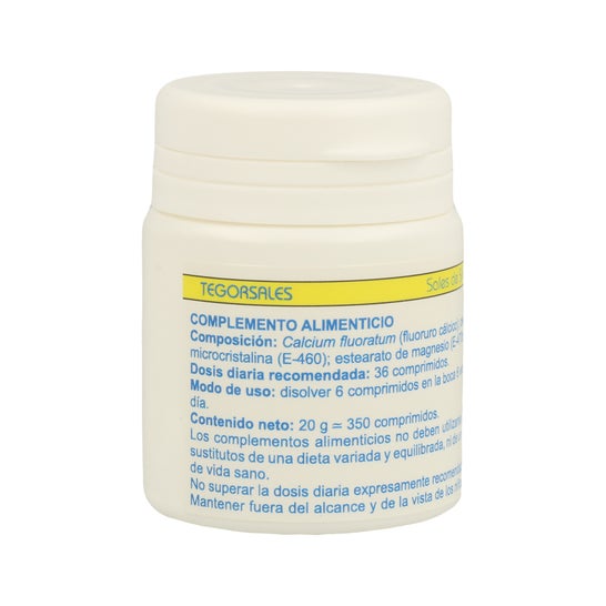 Tegor Tegorsal 1 Cálcio Fluoratum 350comps