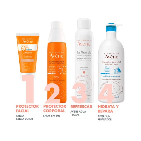 Avène SPF50+ Solar con Color 50ml