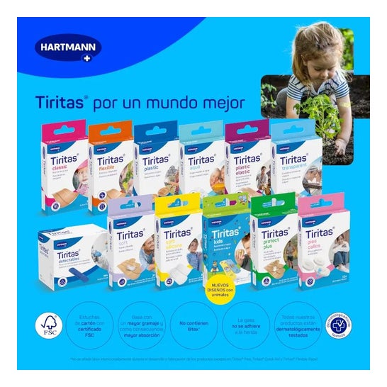 Hartmann Tiritas Aqua Adhesive Band-Aid 3 Tamanhos 20uds Hartmann Tiritas Aqua Adhesive Band-Aid 3 Tamanhos 20uds