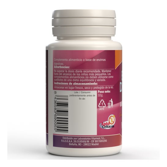 Enzimas Digestivas Naturbite 60tabs