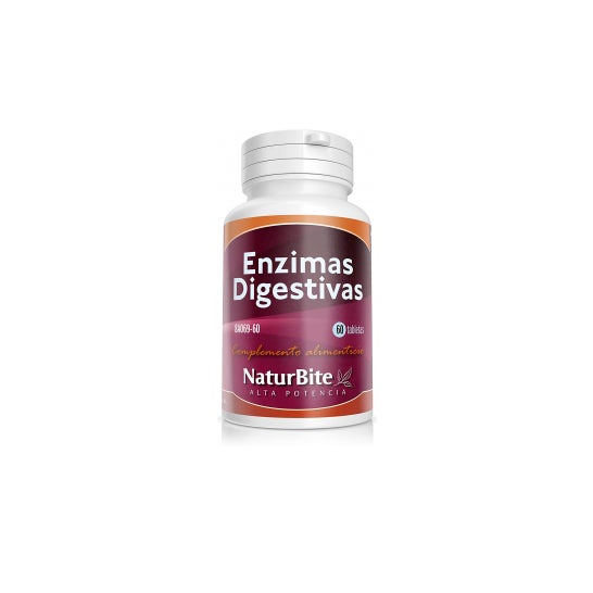 Enzimas Digestivas Naturbite 60tabs