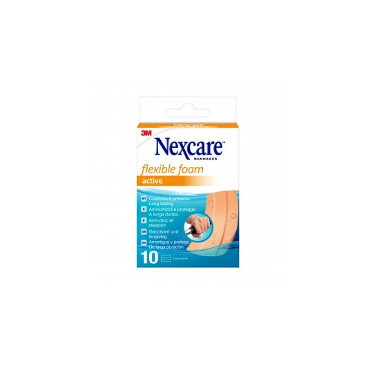 Pensos adesivos ativos Nexcare ™ 10x6cm 5uds