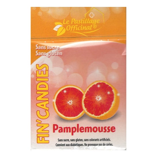 Estipharm Fin'Candies Grapefruit S/S Pastx20