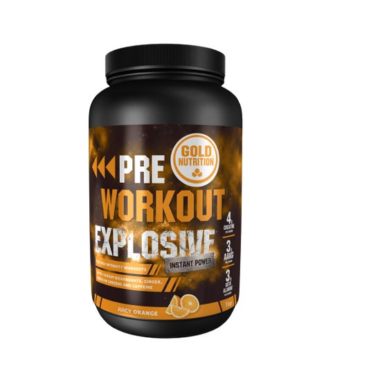 Gold Nutrition Pre-Workout Laranja Explosiva 1kg