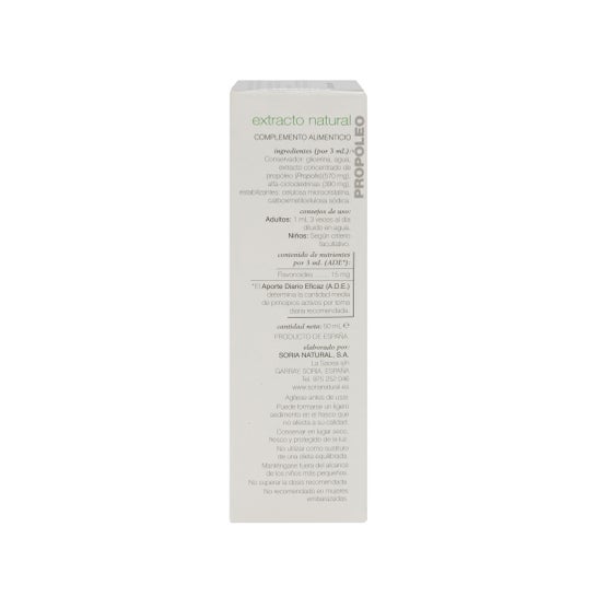 Soria Natural Extrato de própolis 50ml