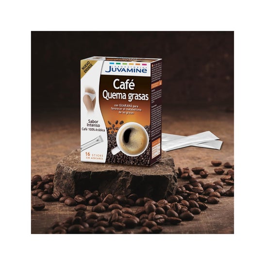 Juvamine Café Queima Gorduras Sem Açúcares 16 Sticks