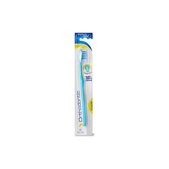 Escova de dentes macia Inava Topix 1 peça