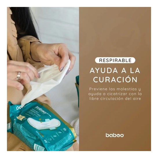 Baboo Compressa Maternidade Descartável Grande 8 Unidades Baboo Compressa Maternidade Descartável Grande 8 Unidades