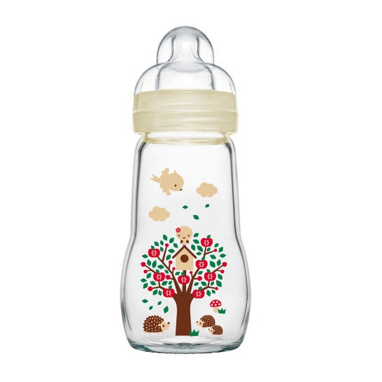 Mam Biberón Tetina Flow 2 Colores 260ml