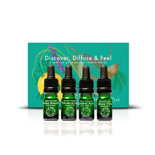 The Little Green Bottle Kit Discover, Diffuse & Feel Mix