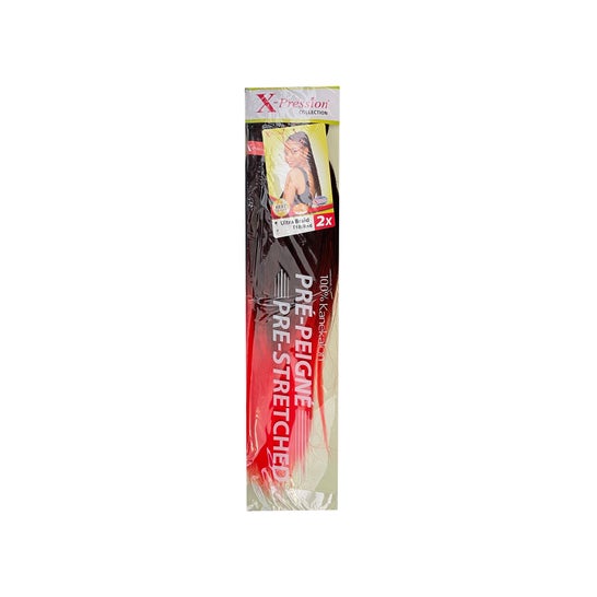 X-Pression Pre-Peigne T1B/Red (1X2) 1 Unidade