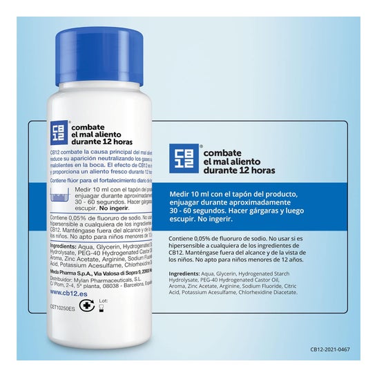 CB12® Elixir Bocal 250ml