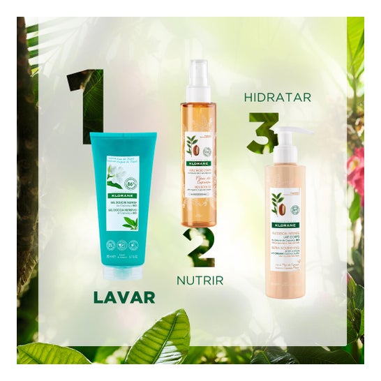 Klorane Tiaré Gel Duche 200ml