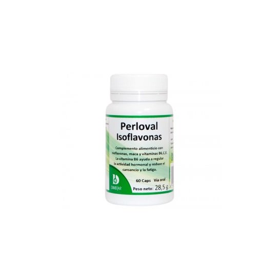 Dimefar Isoflavonas Perloval 60Caps