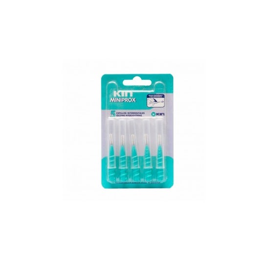 Kin Em escova de dentes Miniprox 5uds