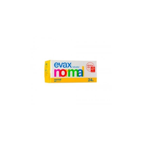 Salva Slip Evax 24uds normais